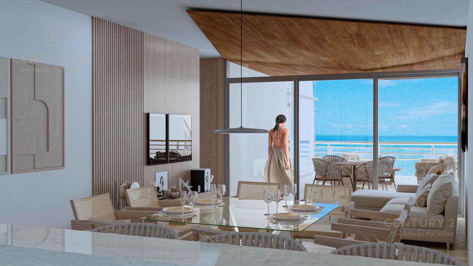 3-Bedroom Oceanfront Condo in Playa del Carmen P4298