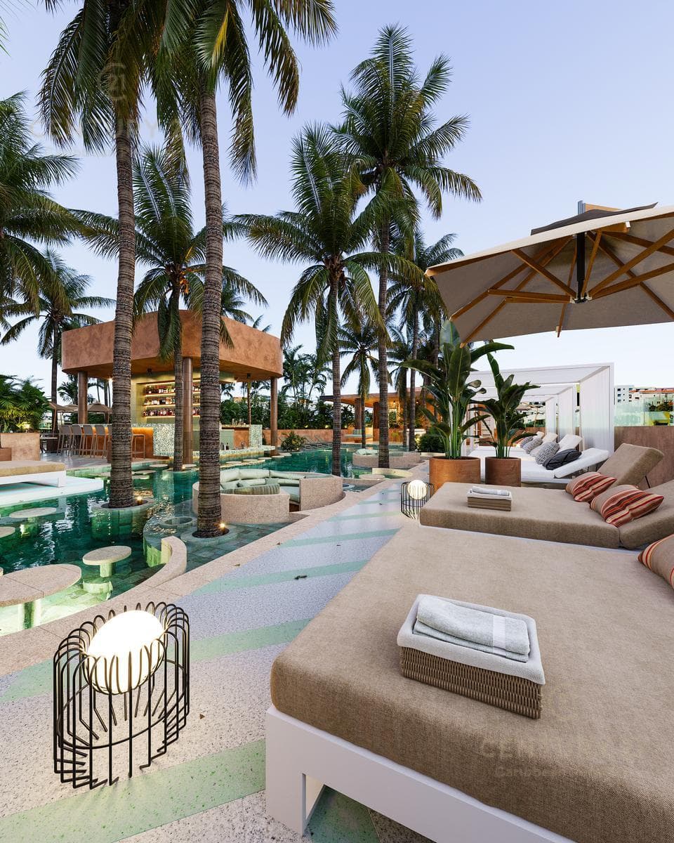 Studio for SALE, 2 blocks from the beach in Playa del Carmen P4299