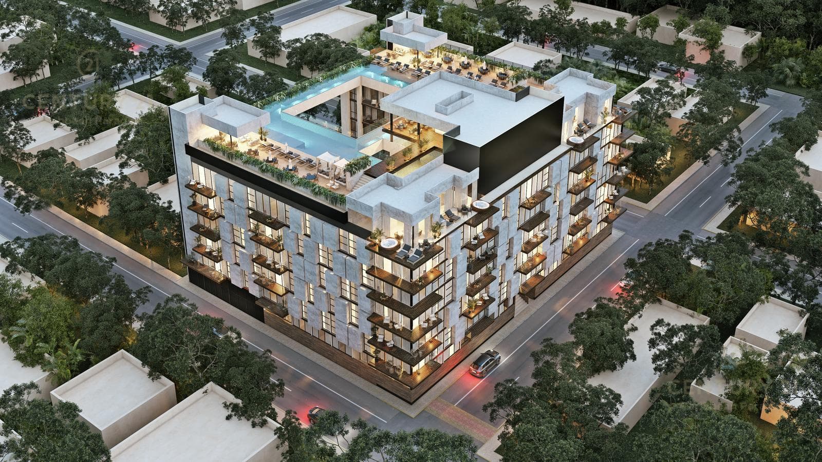 2-Bedroom Apartment on Av. 25 Norte in Playa del Carmen P4300