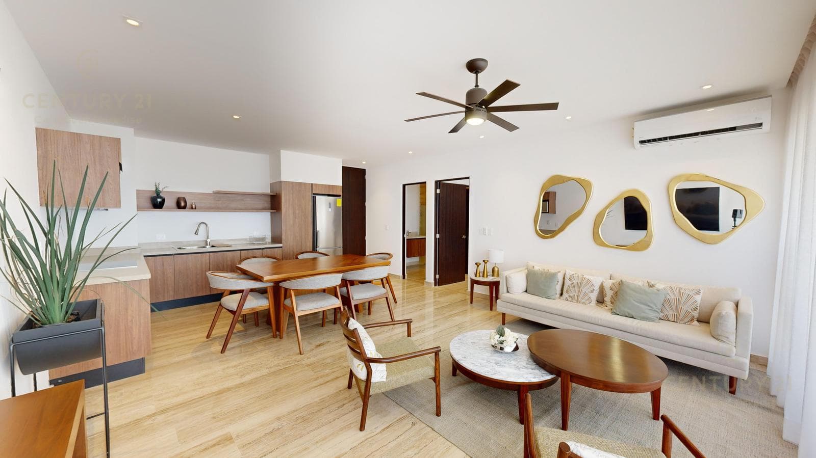 2-Bedroom Apartment on Av. 25 Norte in Playa del Carmen P4300