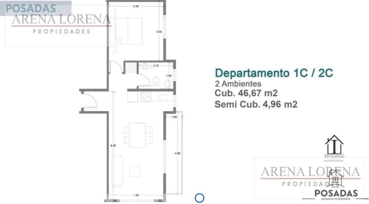 Brand-New 2-Room Apartment—Exclusive Pre-Sale in Ituzaingó Norte