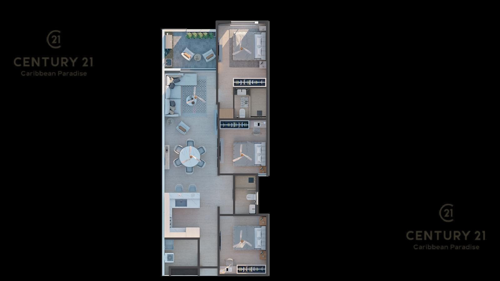 3-Bedroom Apartment for SALE in the P4302 Apartment Complex