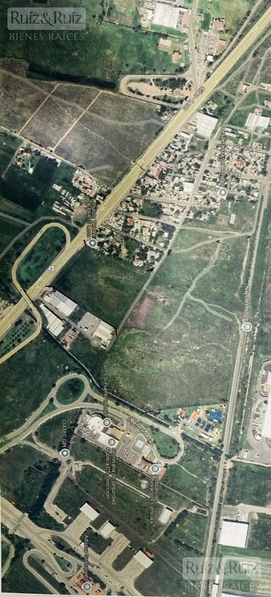 LAND FOR SALE, ON THE LEÓN-SILAO HIGHWAY, NEXT TO THE PUERTO INTERIOR INDUSTRIAL PARK, COVERING 14.9 HECTARES.