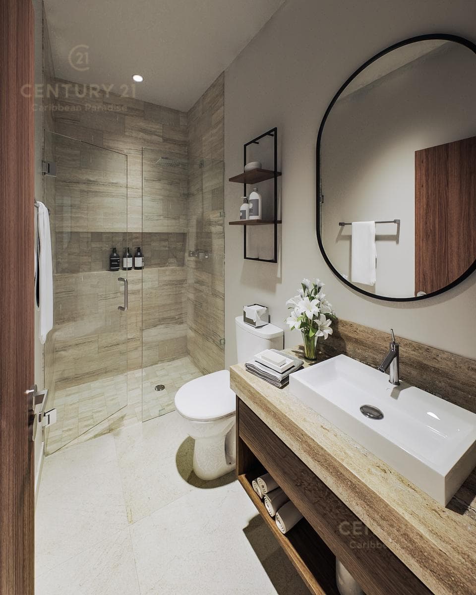 Studio for Sale in a Residential Complex on Calle 4 in Playa del Carmen P4304