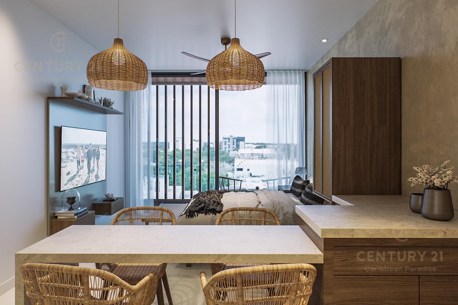 Studio for Sale in a Residential Complex on Calle 4 in Playa del Carmen P4304