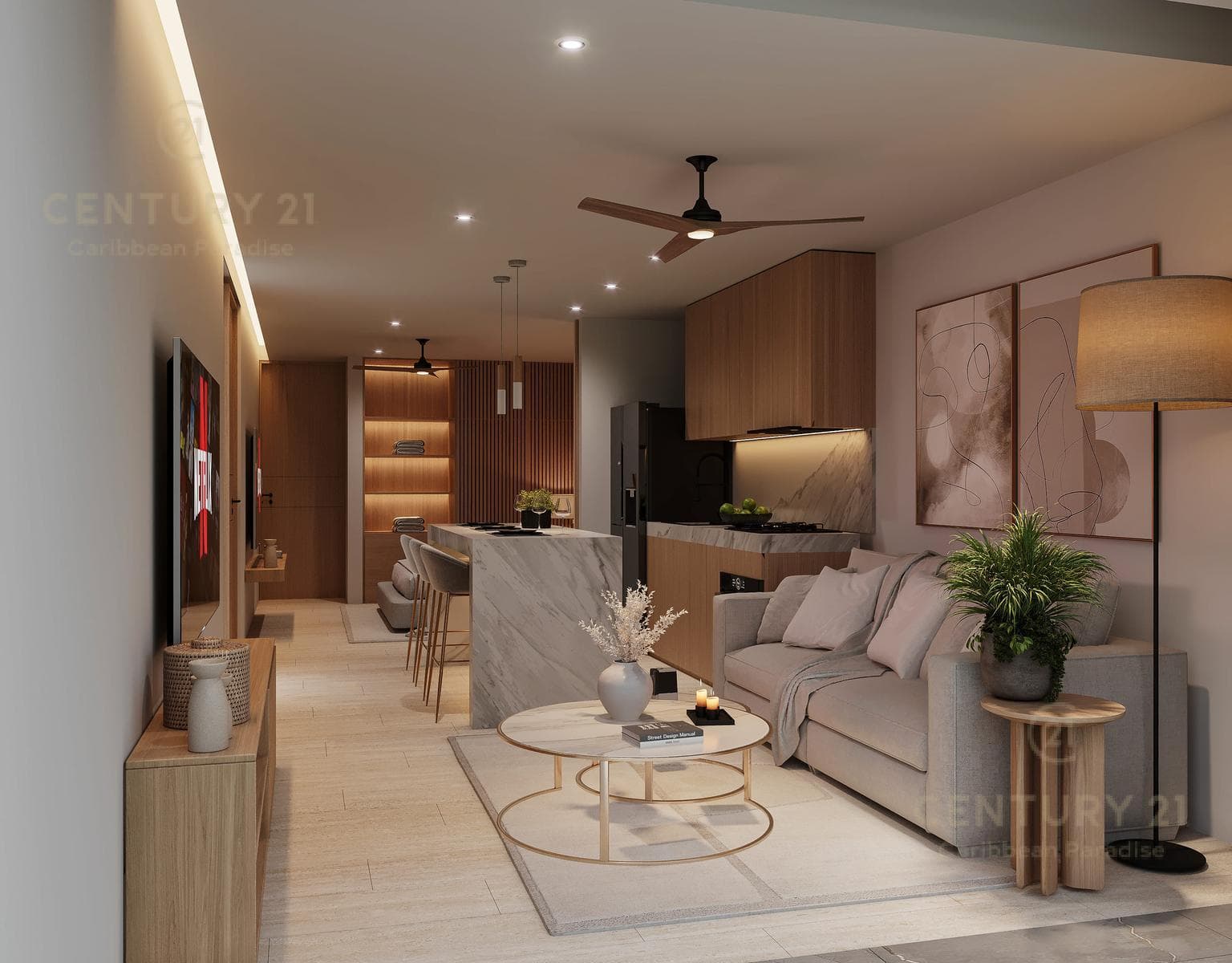 1-Bedroom Residential Apartment in Playa del Carmen P4306