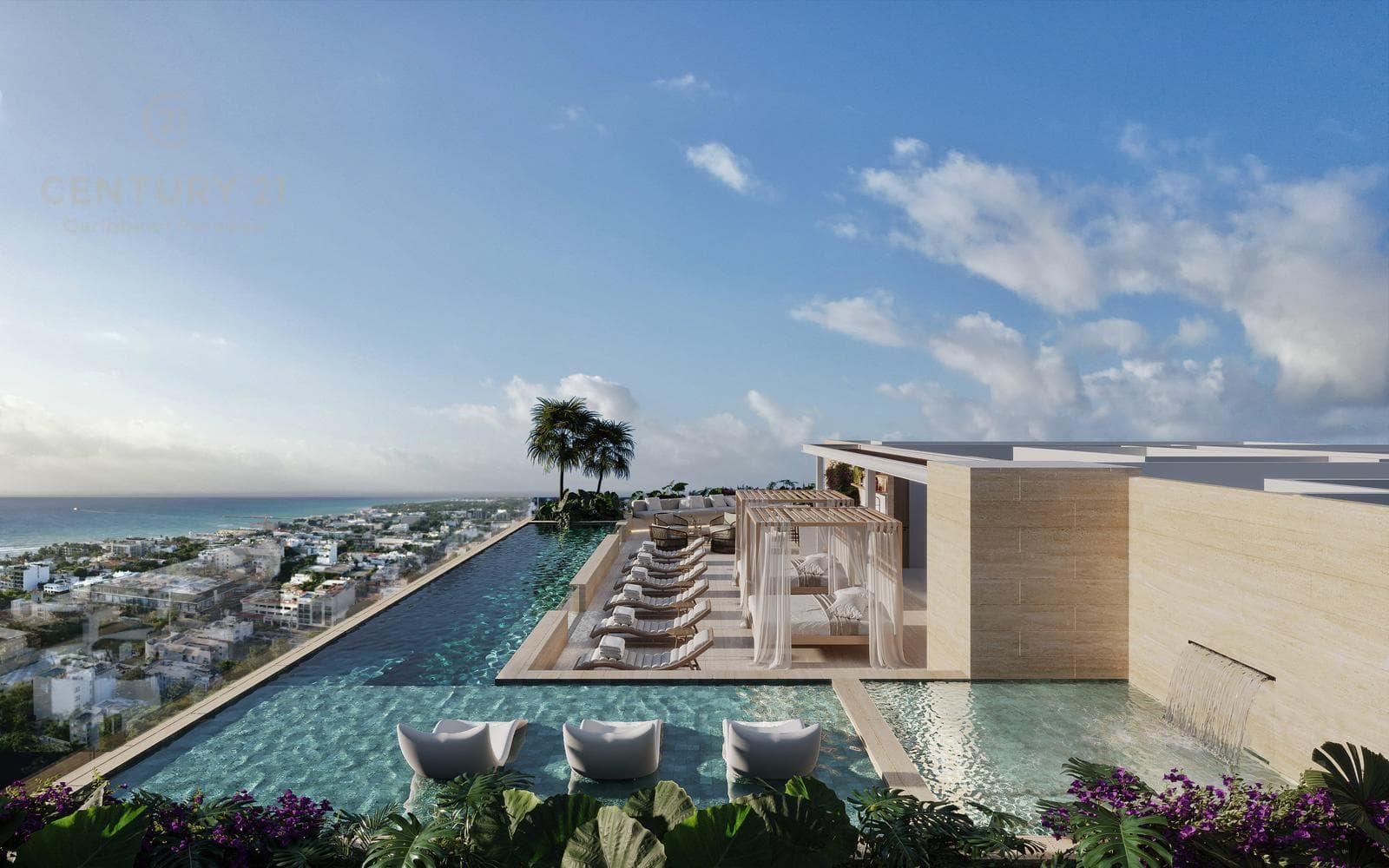 1-Bedroom Residential Apartment in Playa del Carmen P4306