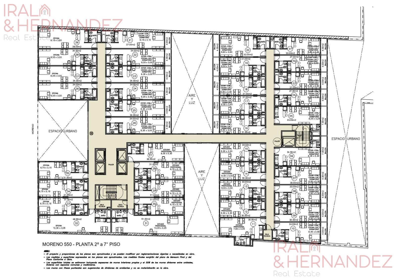 Apartment - Monserrat - Studio for Sale INVESTMENT