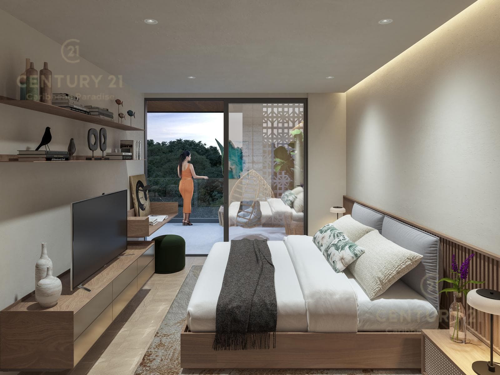 One-Bedroom Apartment in a Residential Complex in Playacar, Playa del Carmen P4307