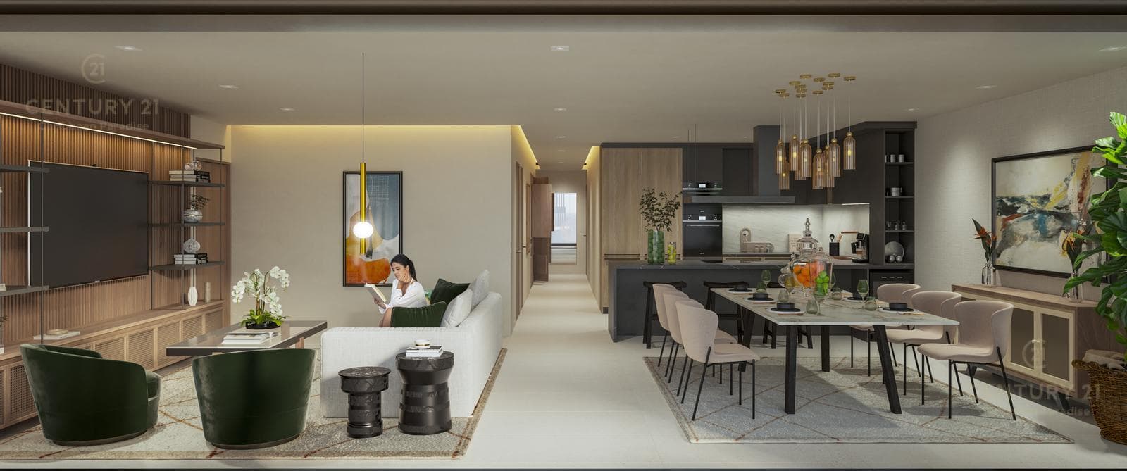 One-Bedroom Apartment in a Residential Complex in Playacar, Playa del Carmen P4307