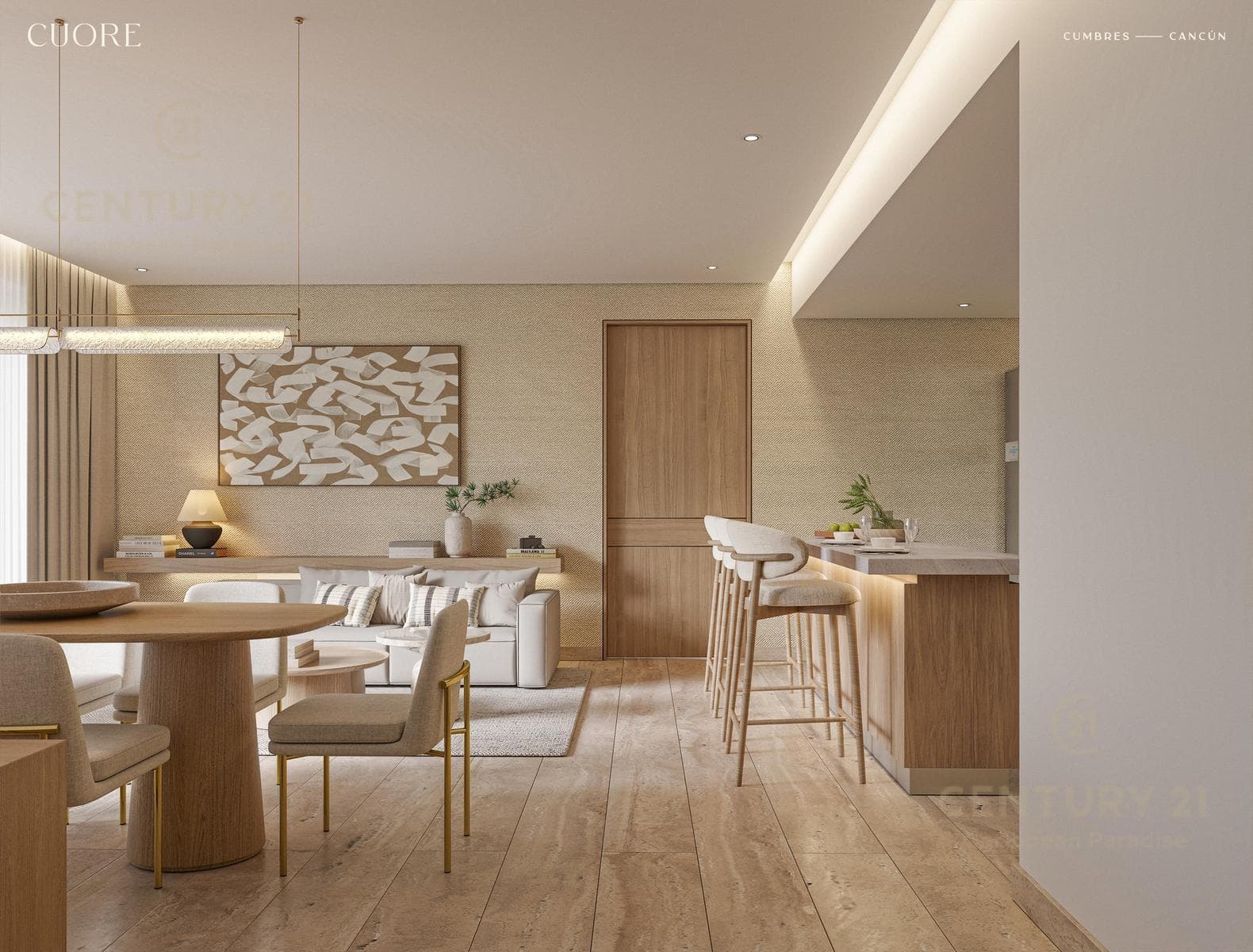 Pre-Sale Apartment in COURE Cumbres, Cancún C3931