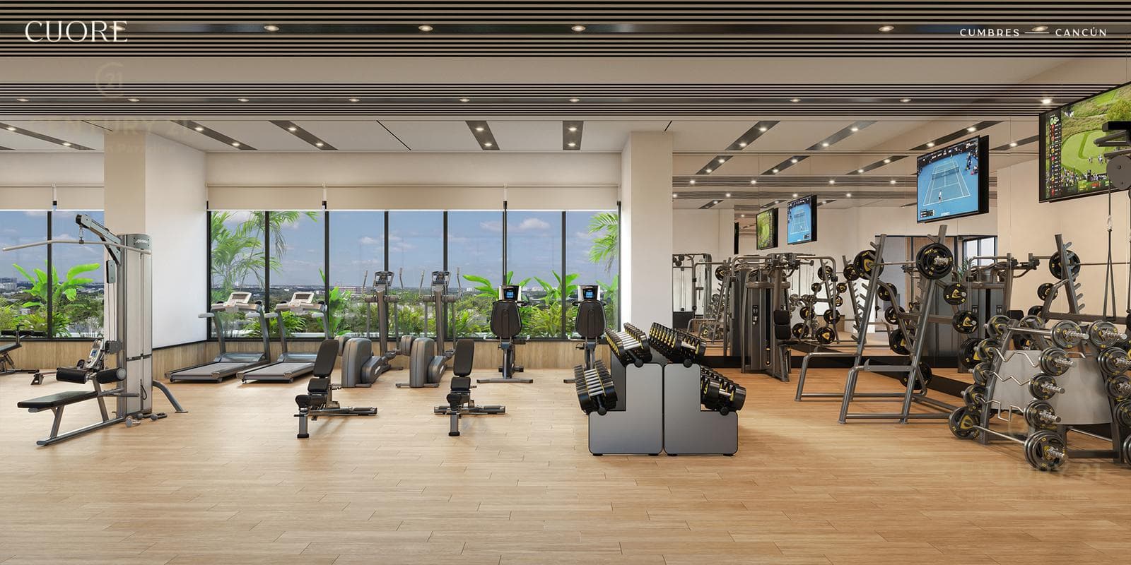 Pre-Sale Apartment in COURE Cumbres, Cancún C3931