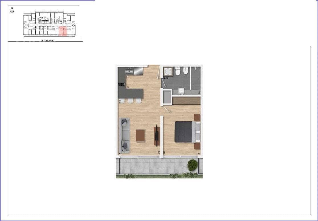 One-bedroom apartment for sale in Buceo - 105