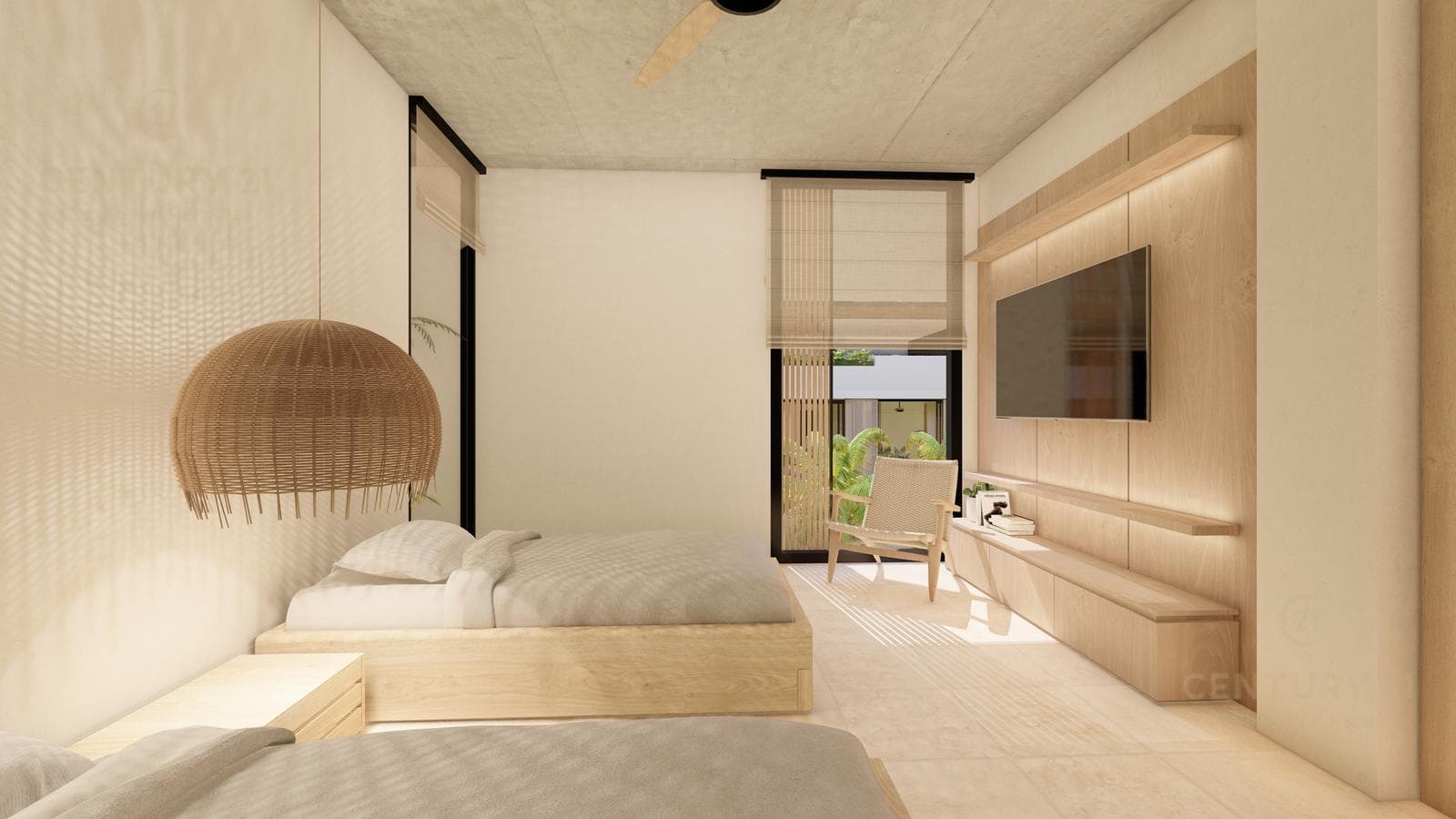 Departamento de una recámara en el corazón de Playacar, Playa del Carmen P4310