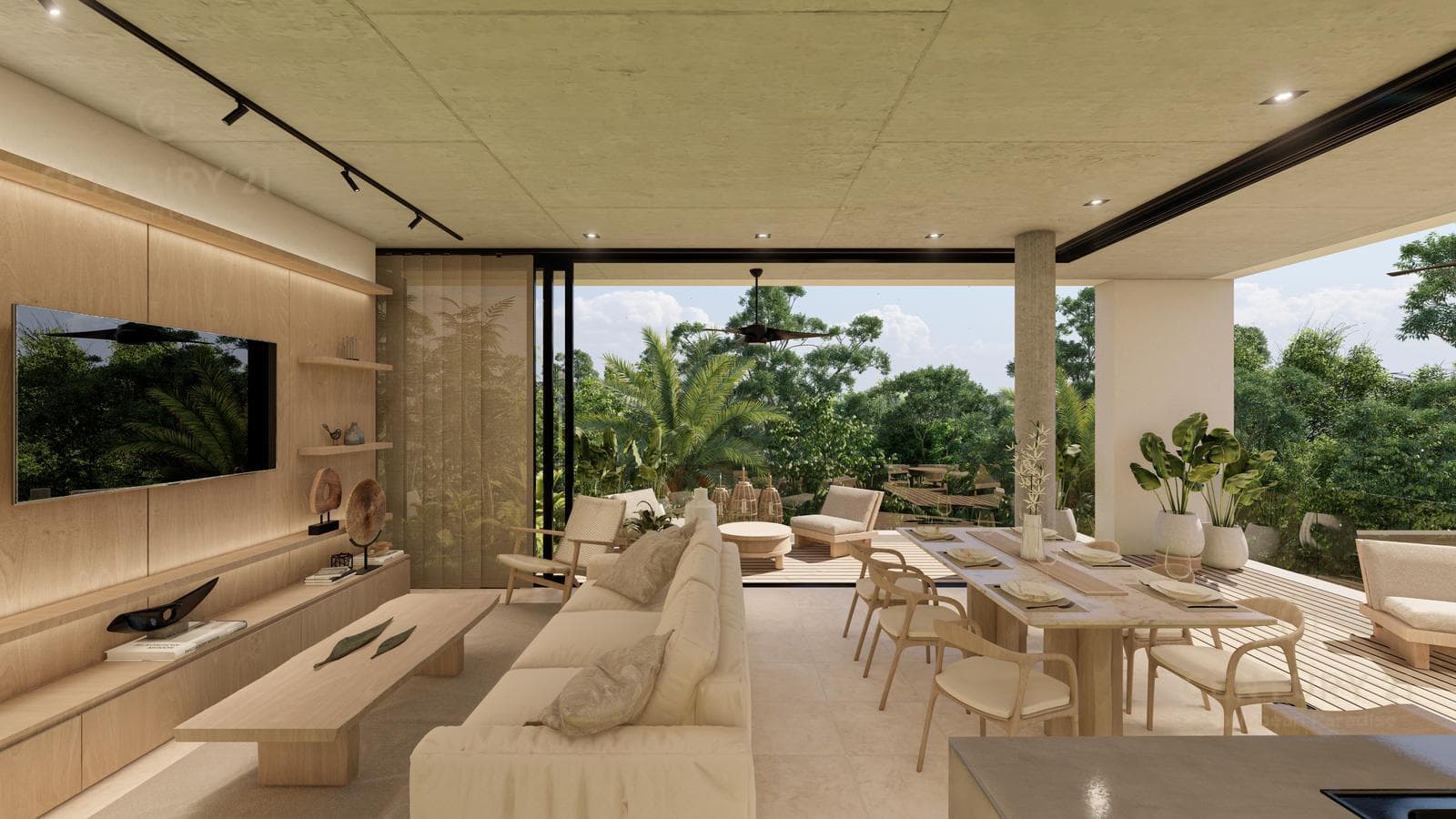 Departamento de una recámara en el corazón de Playacar, Playa del Carmen P4310