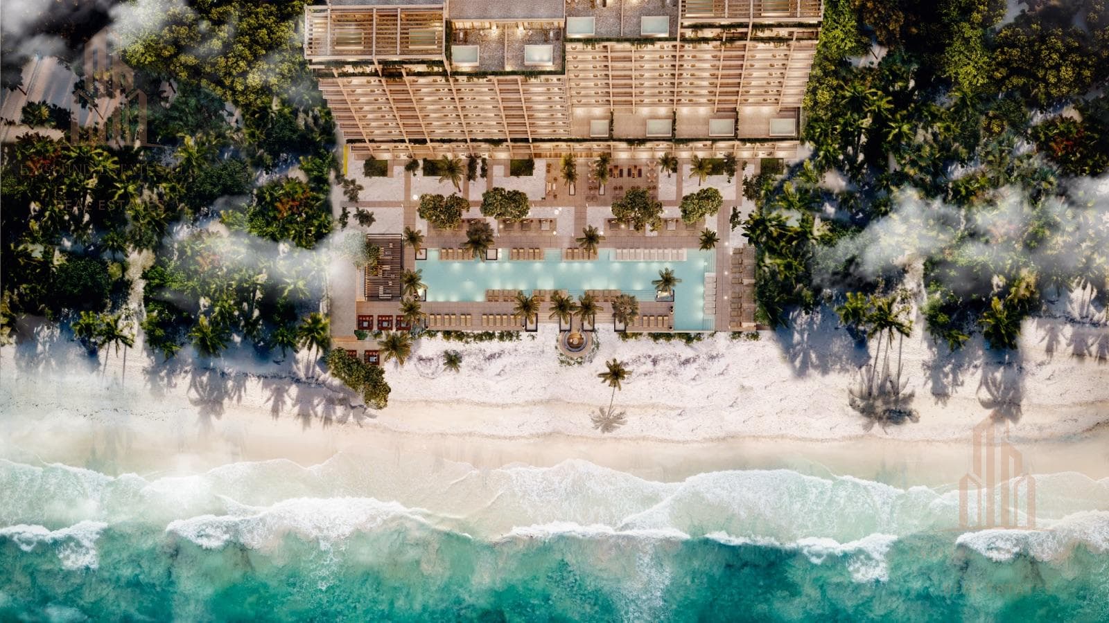 Pre-Sale Condo Right on the Beach in Yucatán, Boga Telchac