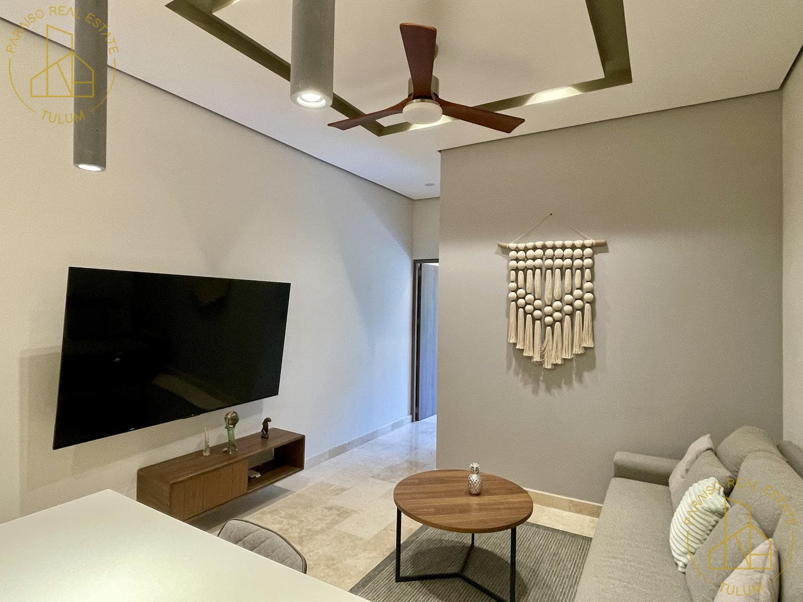 1-Bedroom Apartment in Amira District with a Rooftop View of the Caribbean Sea - B105
