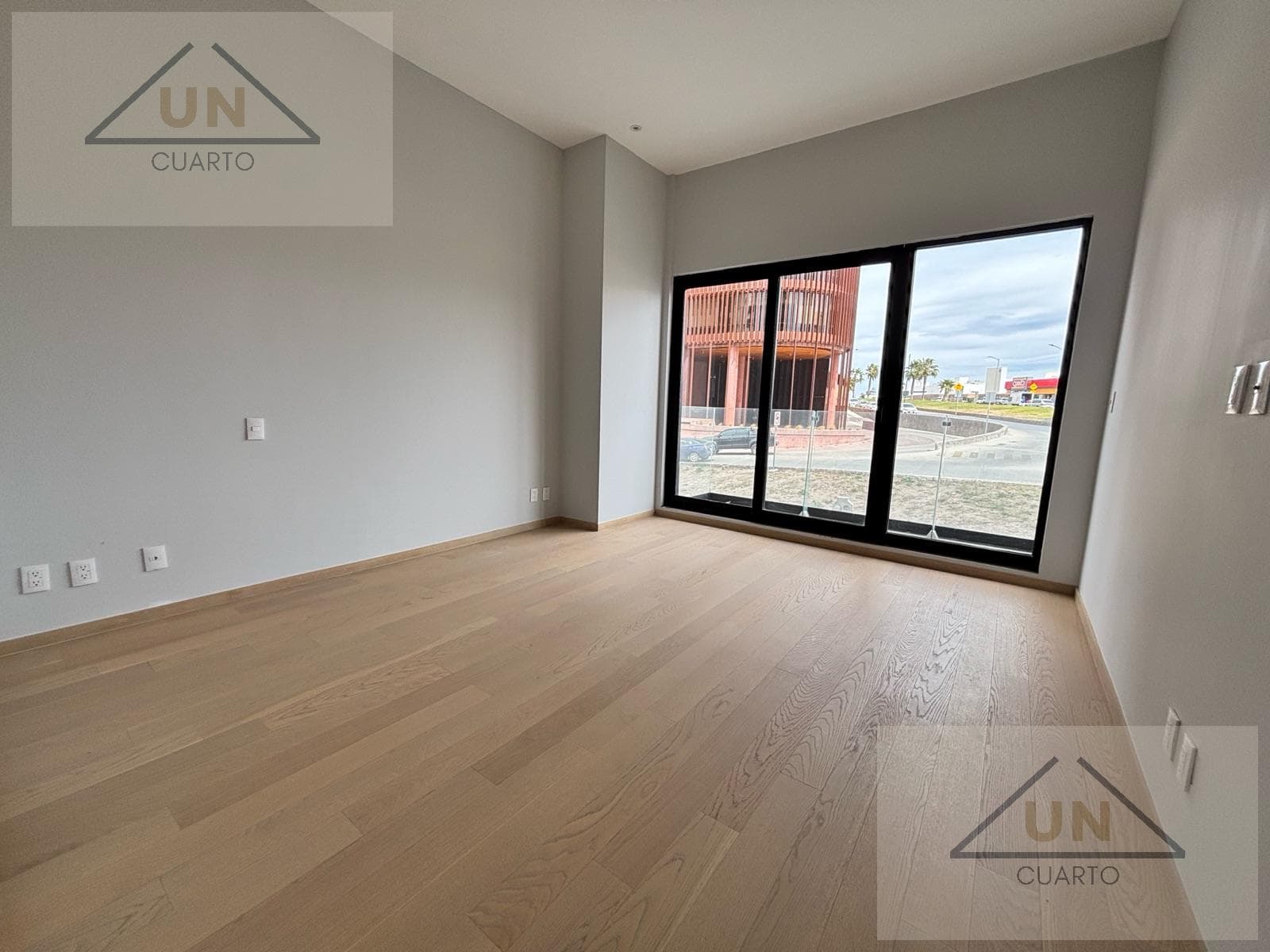 On the ground floor with a private patio