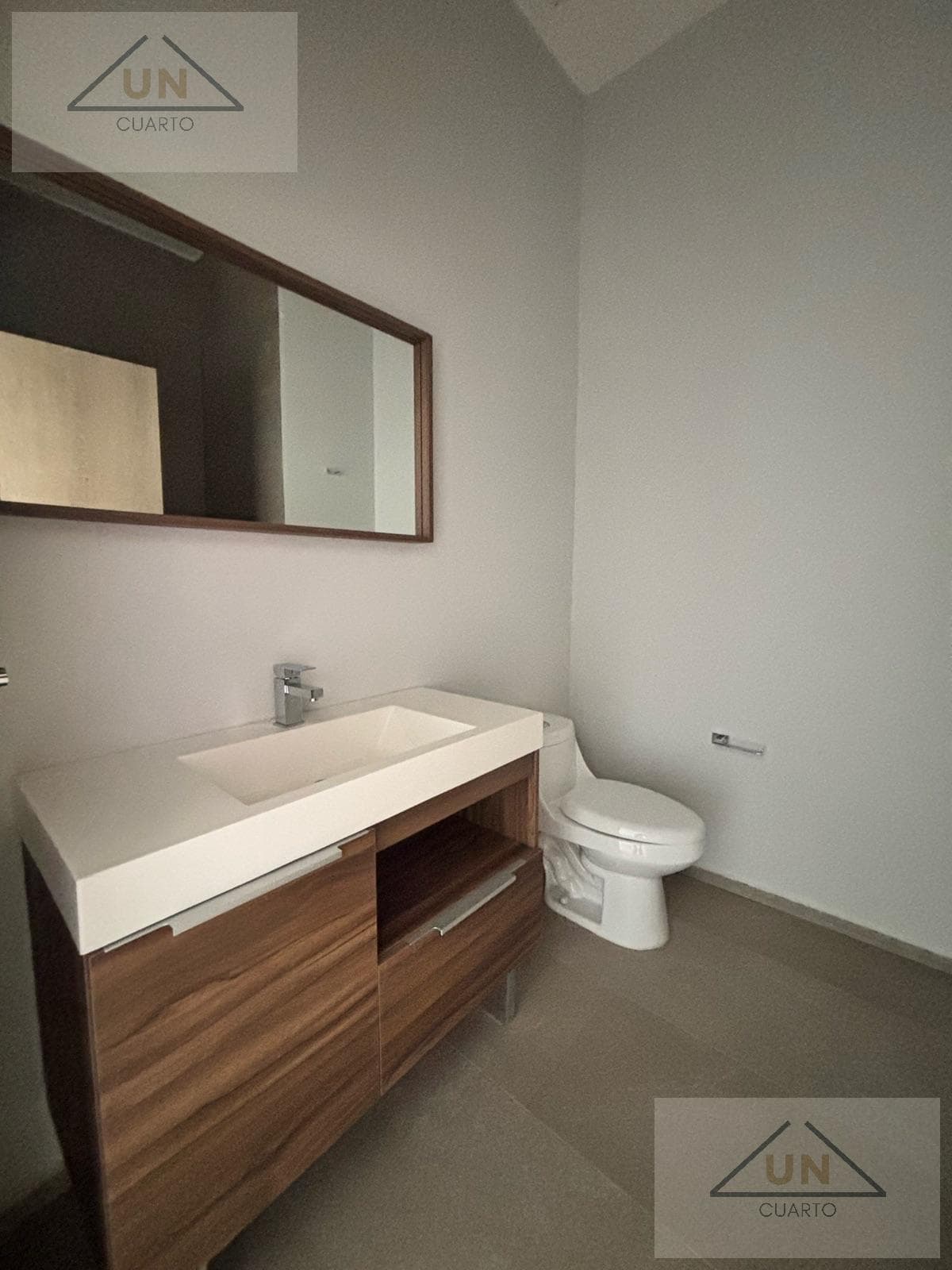 On the ground floor with a private patio