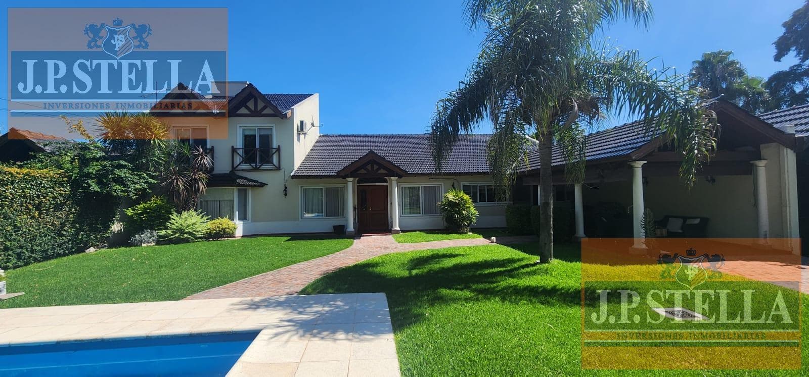 Casa 4 Ambientes c/ Garaje y pileta 220 m² Cub. en lote 931 m² - Barrio Juan Grande - Laferrere