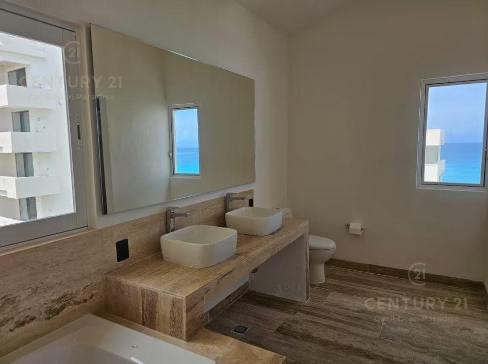 Penthouse 3 Recamaras en Renta con Vista al Mar | Condominio Solymar Cancun | C3957