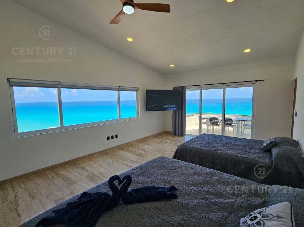 3-Bedroom Penthouse for Rent with Ocean View | Solymar Condominium, Cancun | C3957