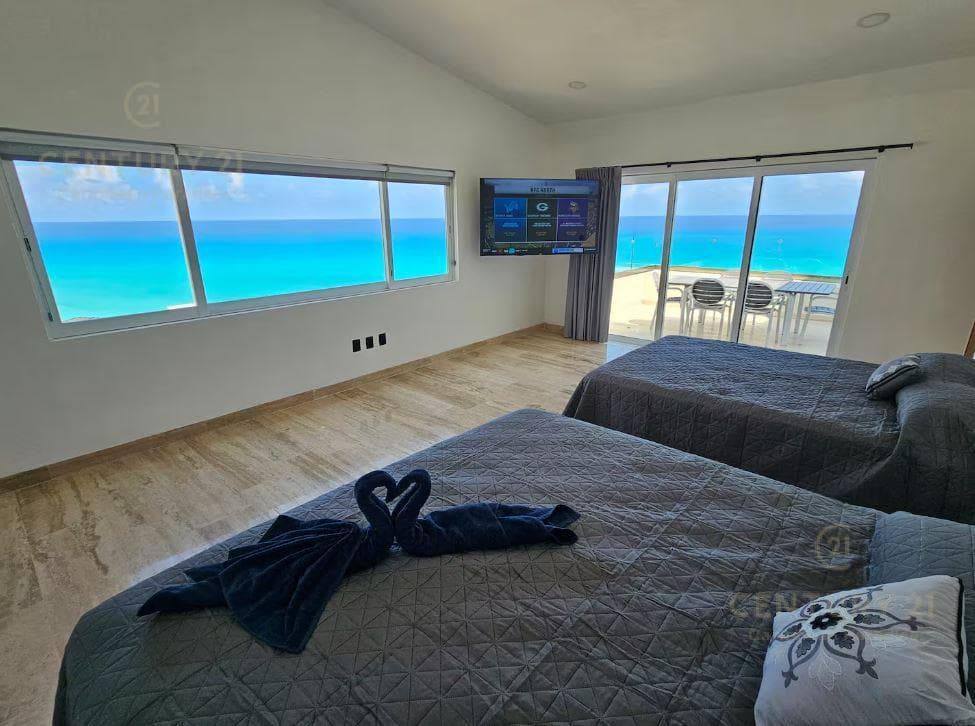 Penthouse 3 Recamaras en Renta con Vista al Mar | Condominio Solymar Cancun | C3957
