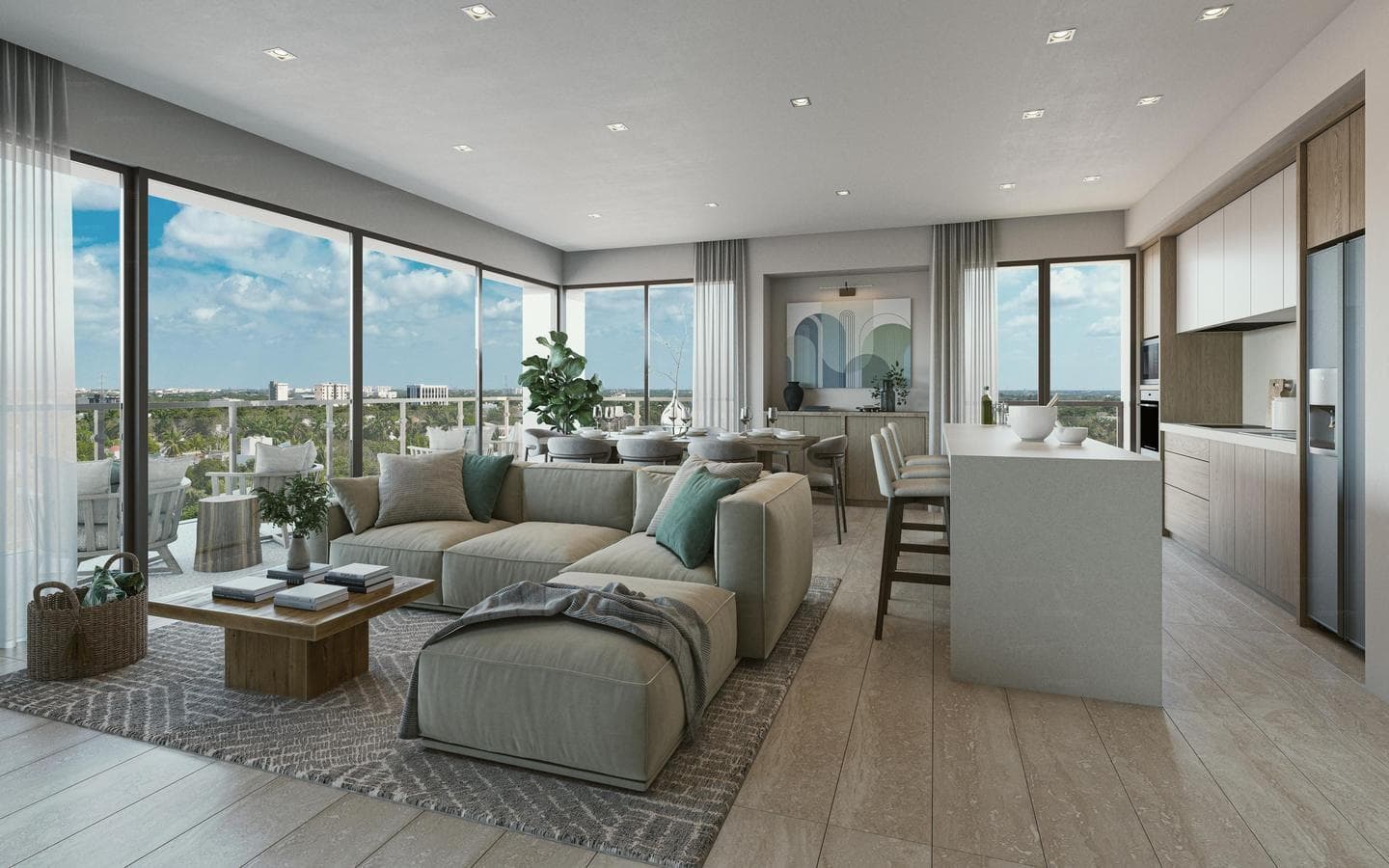 Apartment for sale in Cancun for 5 million, 10 minutes from the beach