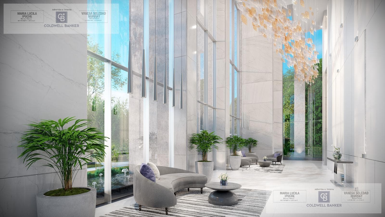 3-Room Apartment in Harbour Tower, Puerto Madero