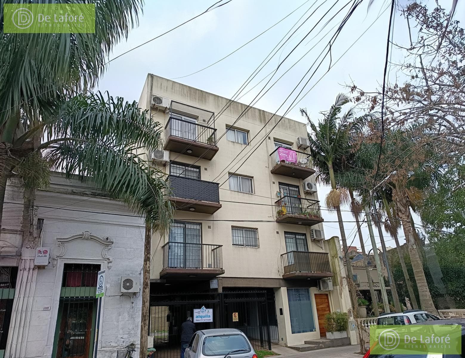 ALQUILER - Dpto. 2 Amb. en San Fernando, Balcón al Frente y Cochera Cubierta
