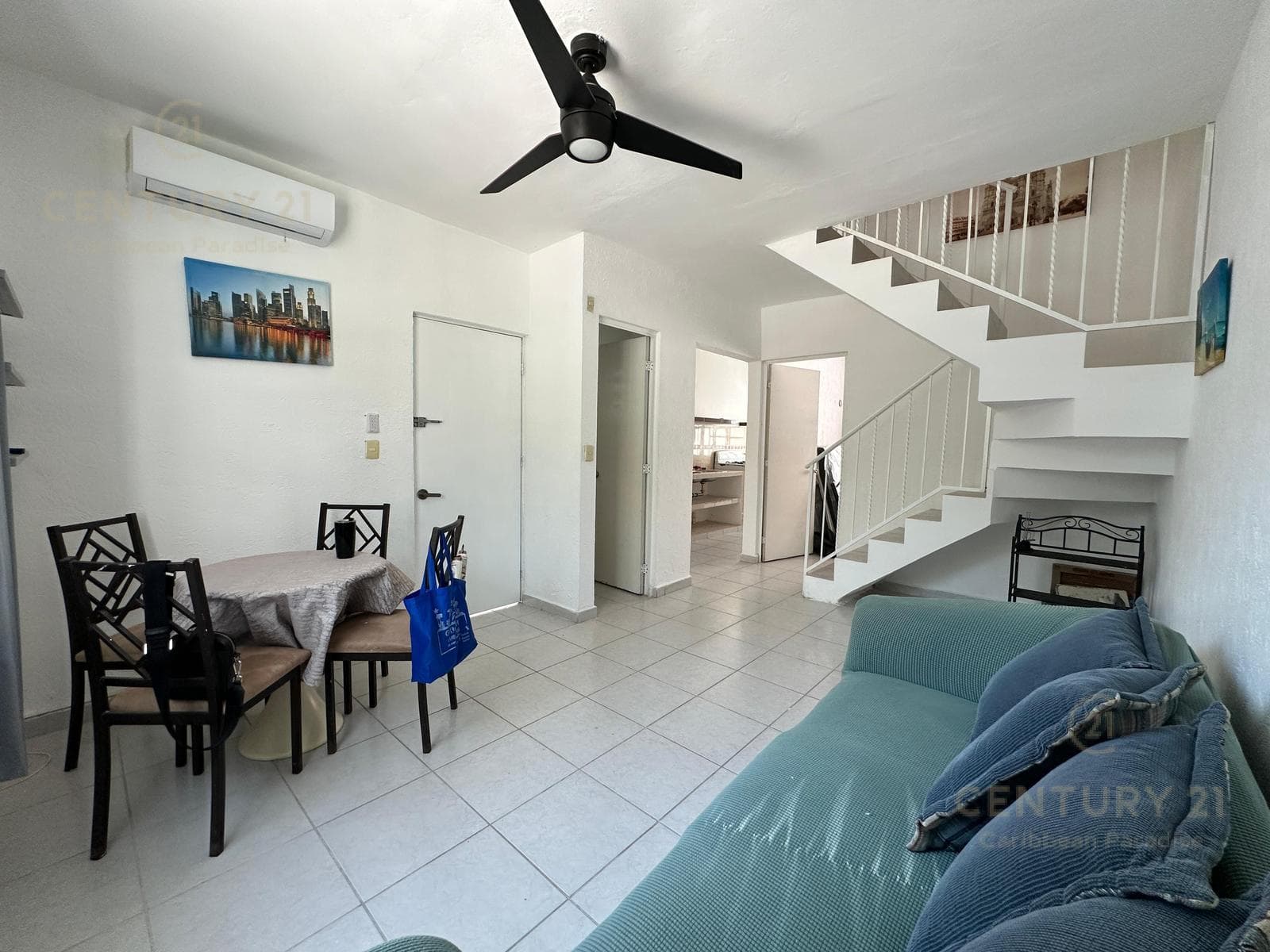 Semi-Furnished 3-Bedroom House for Rent in Playa del Carmen