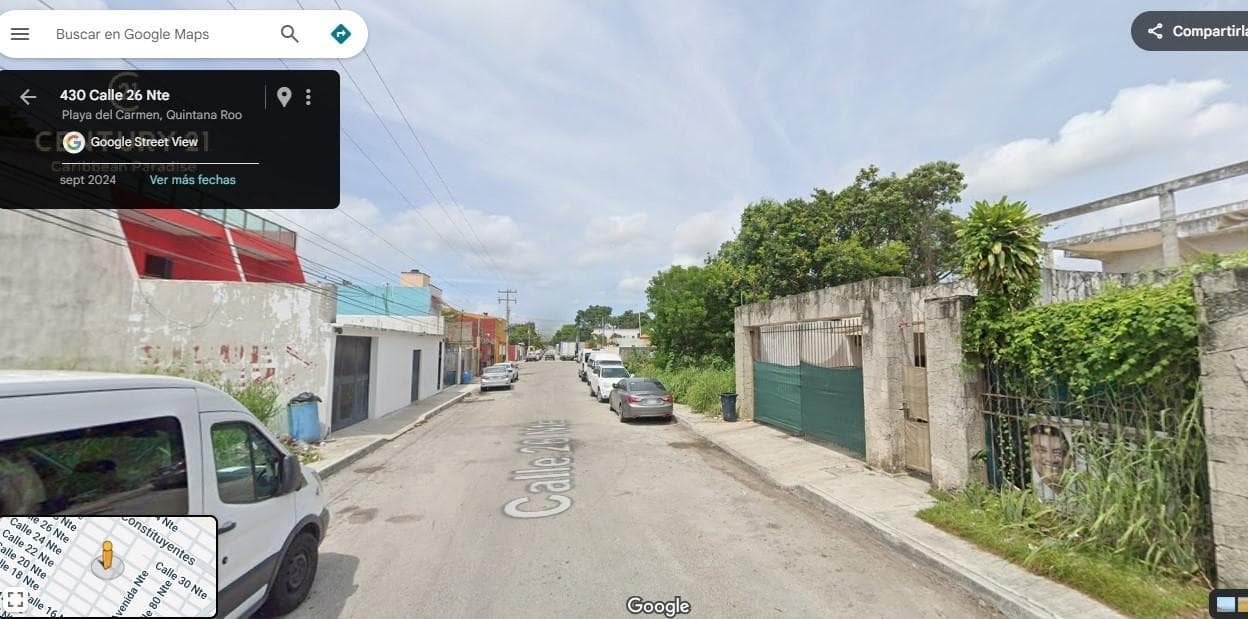 312-square-meter lot for sale in Pedregal, Playa del Carmen P4371
