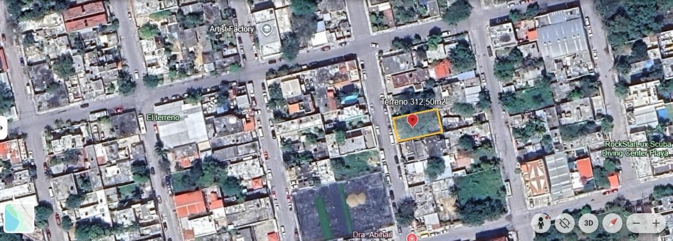 312-square-meter lot for sale in Pedregal, Playa del Carmen P4371