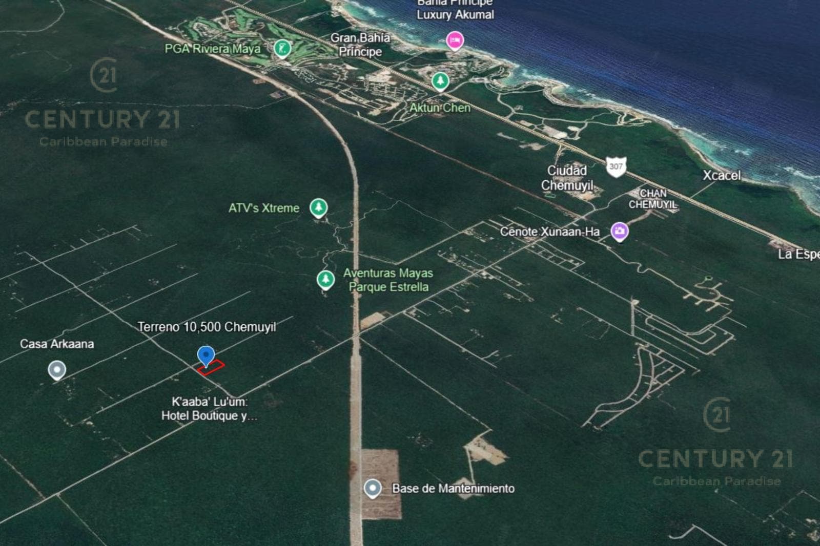 Lot for Sale in Aldea Coral, Chemuyil, Tulum | Near the Main Entrance | C3978