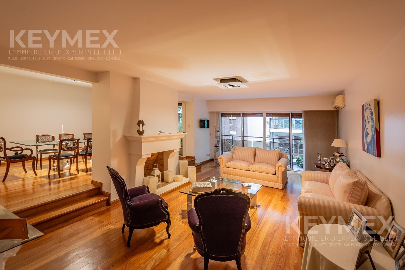 5-room apartment for sale in Belgrano C with a balcony and a designated parking space