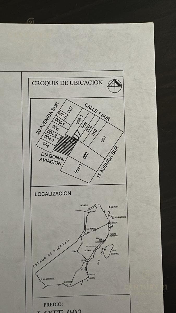 Residential Lot for Sale in Downtown Playa del Carmen | Ideal for a 5-Story Development | P4392
