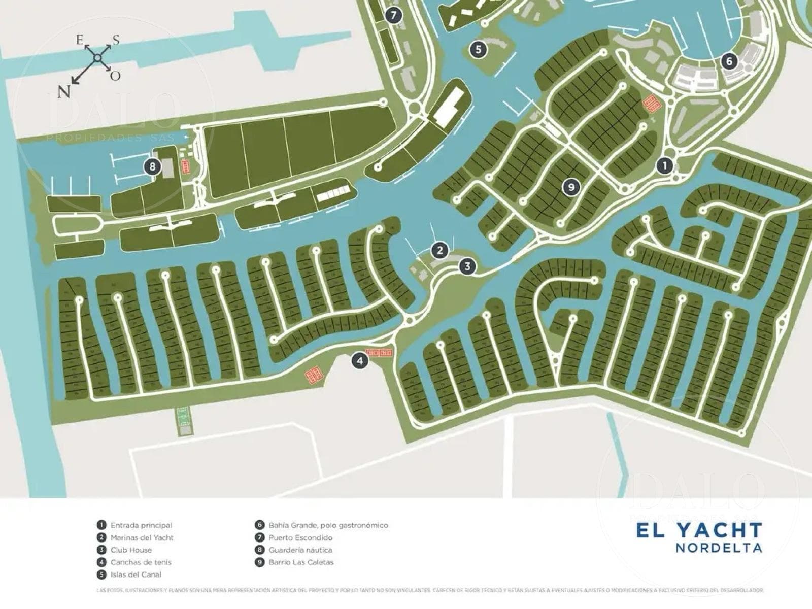 Lot for Sale in El Yacht, Nordelta, Tigre
