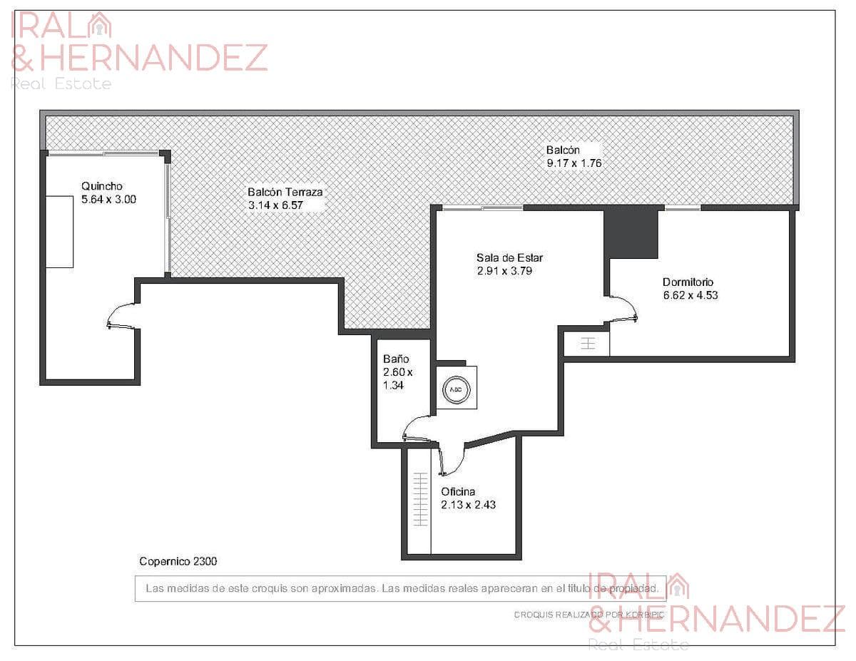 FOR SALE: 5-room apartment with terrace, barbecue area, and garage in La Isla, Recoleta