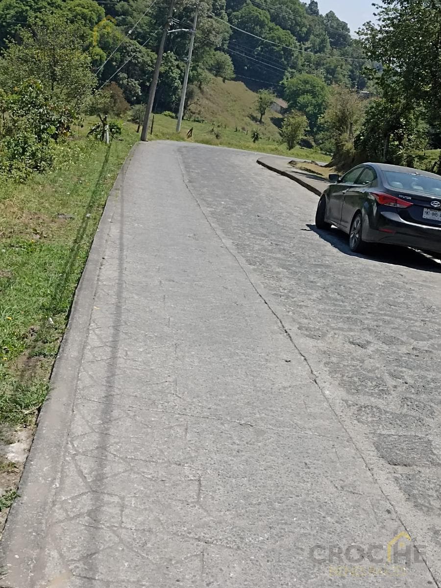 Land for sale in Piletas, 15 minutes from Xalapa, with paved access