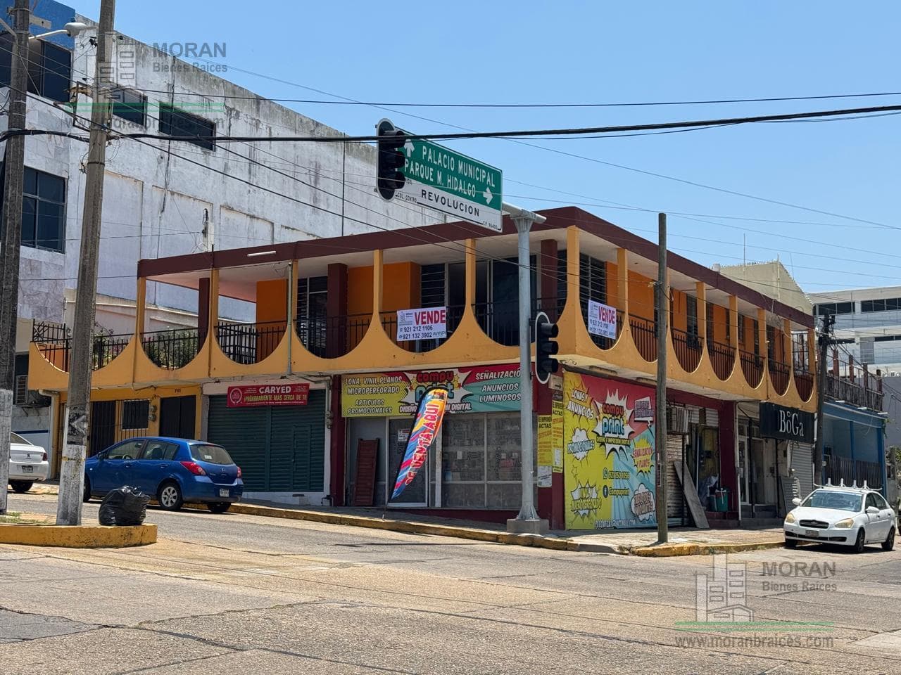 Corner house in downtown Coatzacoalcos