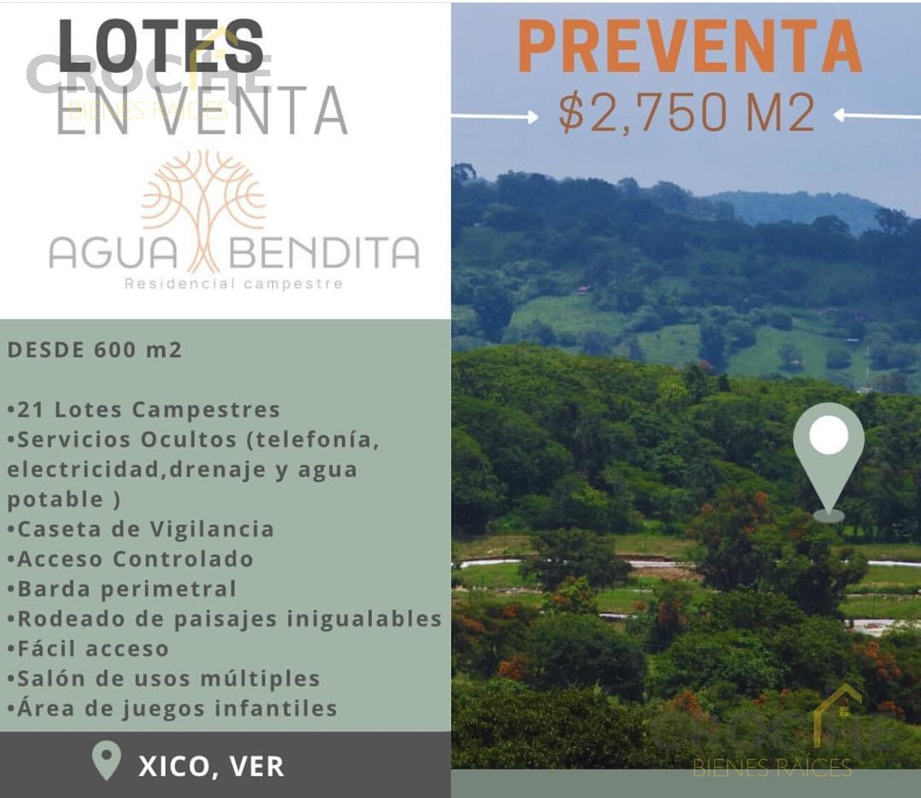 Land for Sale in Agua Bendita, Xico, "Pueblo Mágico," Veracruz