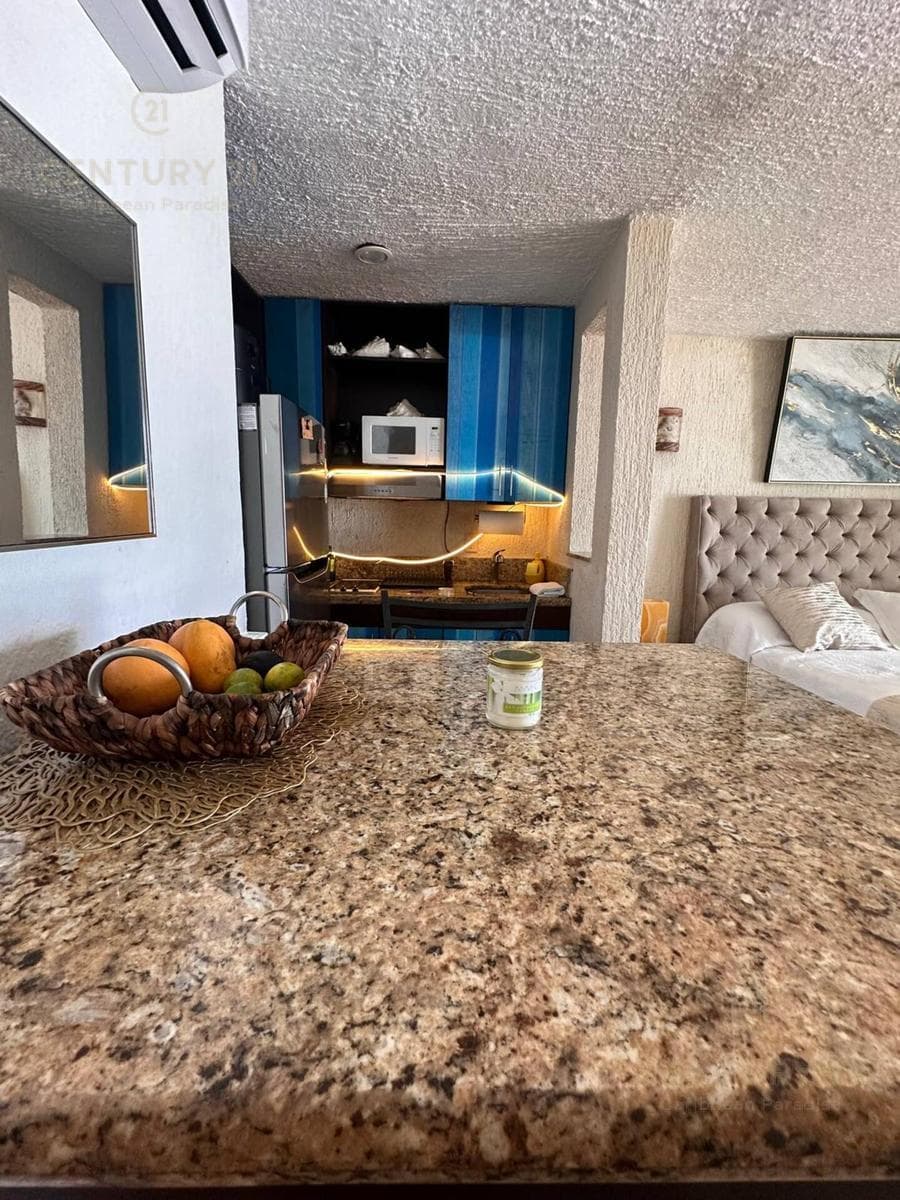 Departamento 1 Recamara Frente al mar en Venta en Cancun | C3998