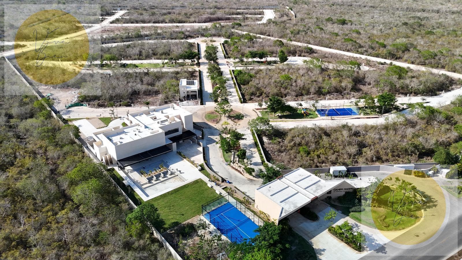420 m2 Lot for Sale in the Campo Magno Residential Community, Mérida, Mexico