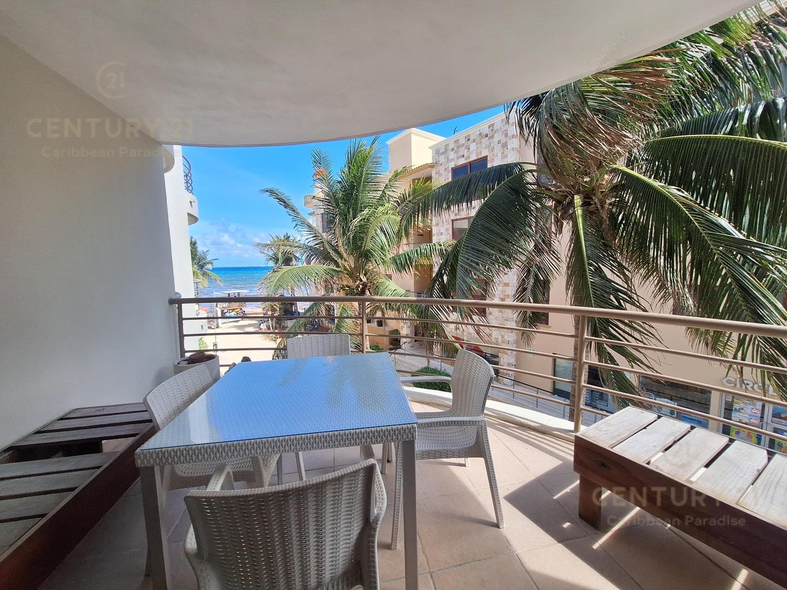 Luxury 3-bedroom apartment for sale with ocean views in Downtown Playa del Carmen P4391