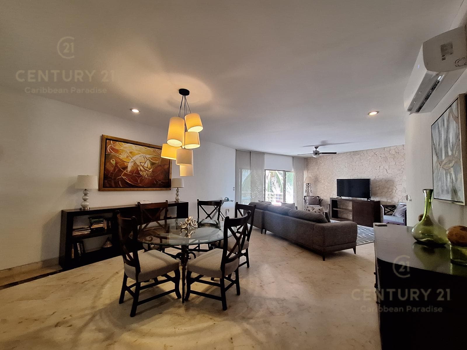 Luxury 3-bedroom apartment for sale with ocean views in Downtown Playa del Carmen P4391