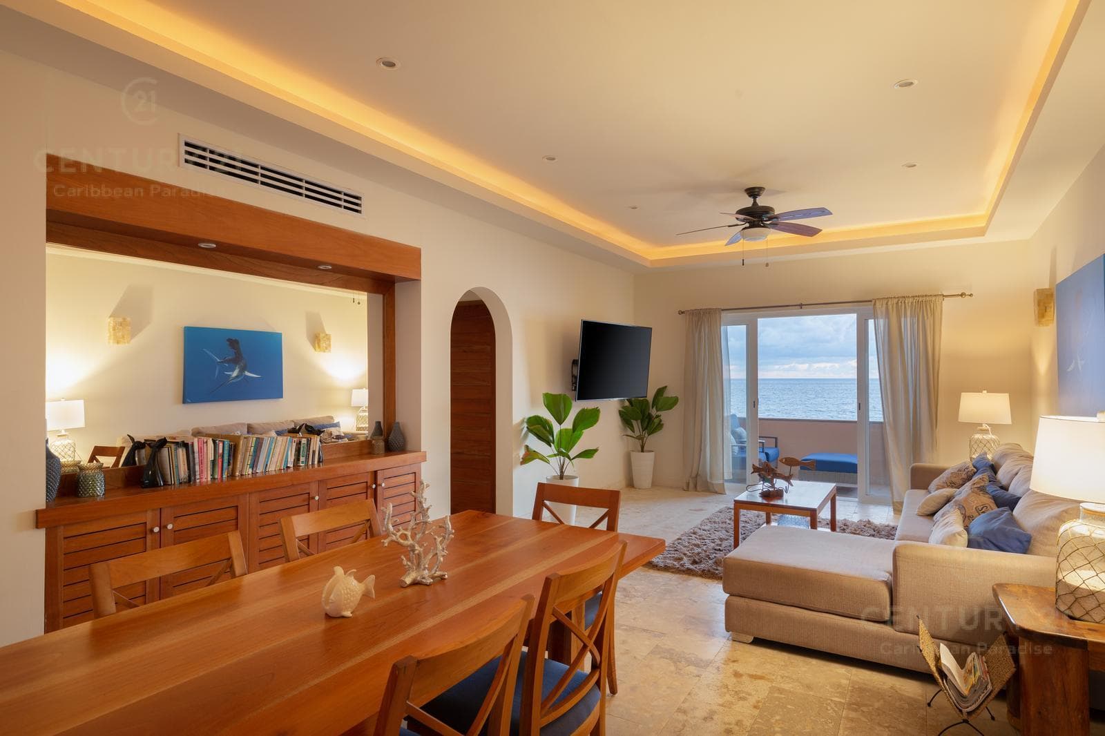 Departamento 3 Recámaras en Venta Frente al Mar | Isla Mujeres Cancún | C4014