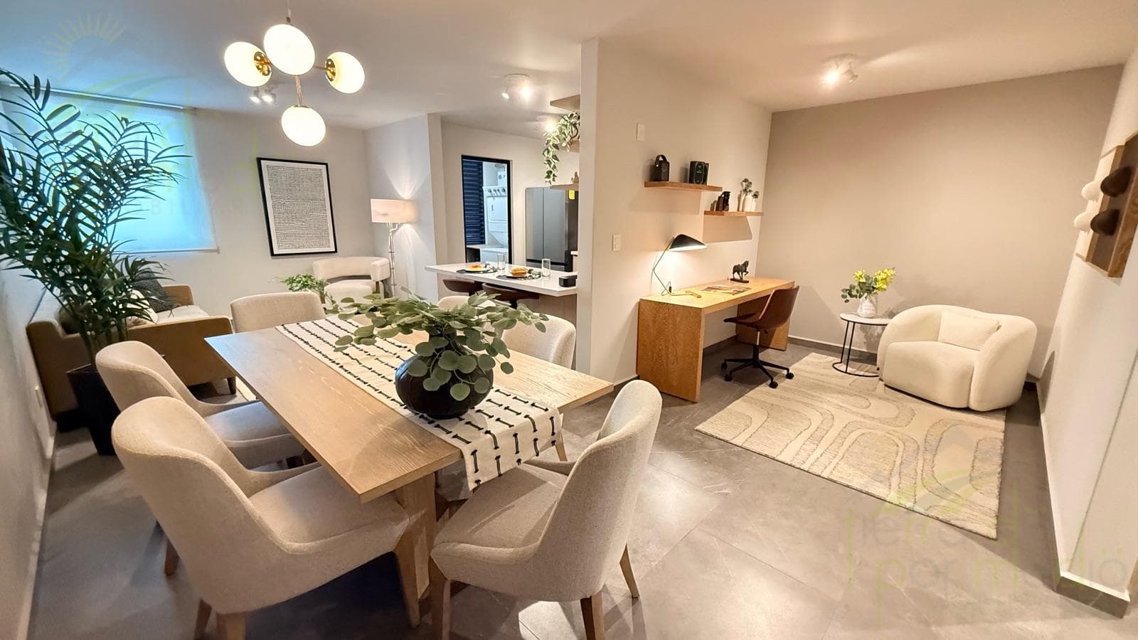 Ground-Floor Apartment with Garden, 3 Bedrooms, in Zibata, Querétaro