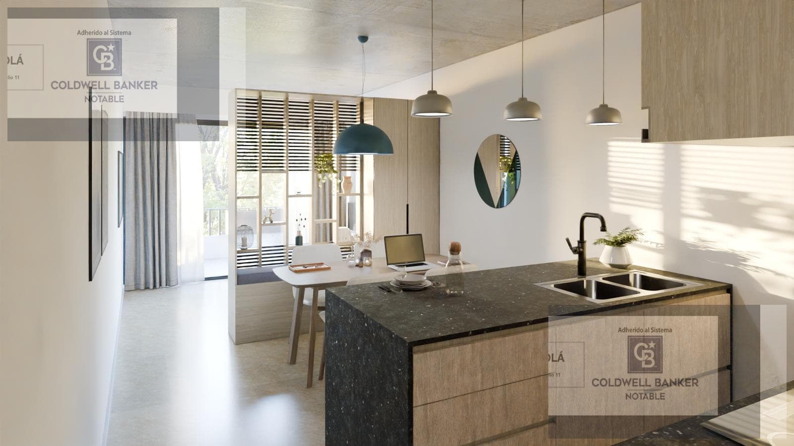FOR SALE / 35-square-meter studio apartment at Artigas 5100