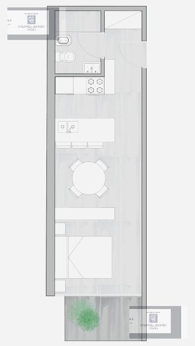 FOR SALE / 35-square-meter studio apartment at Artigas 5100