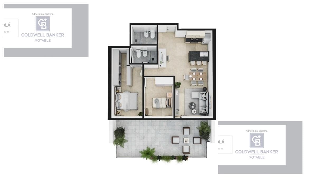 FOR SALE / 3-room apartment, 96 m², Artigas